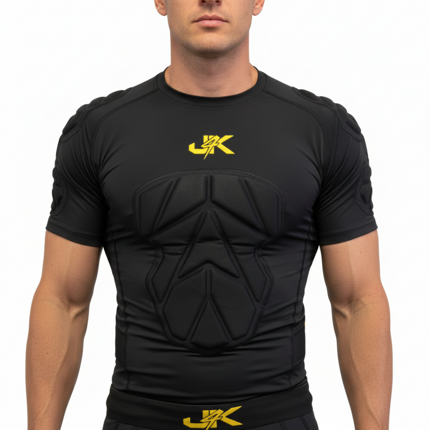 Padded Compression T Shirt