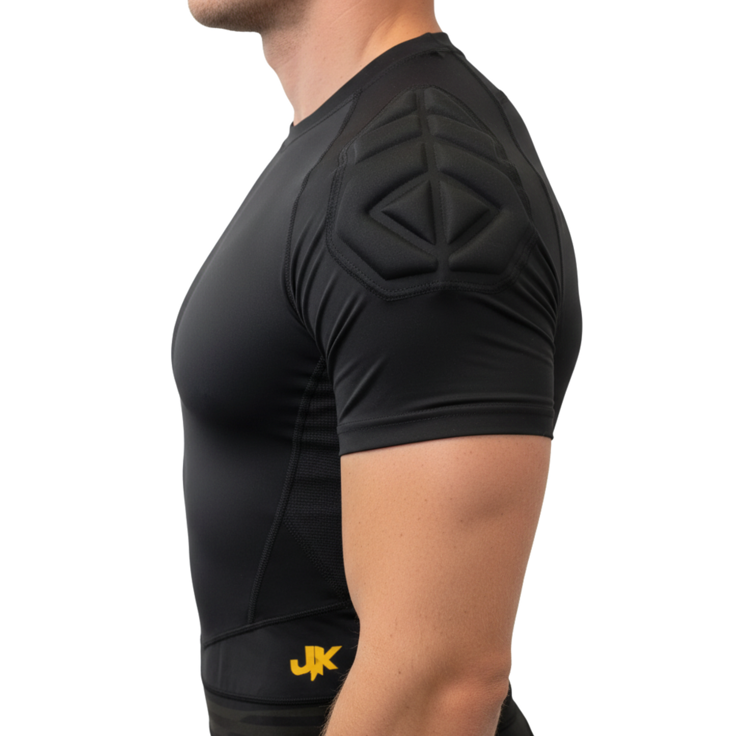 Padded Compression T Shirt