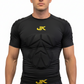 Padded Compression T Shirt